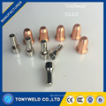 plasma torch  s125 accessories nozzle and electrode